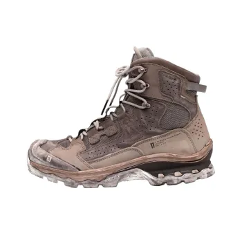11 BY BORIS BIDJAN SABERI Short Outdoor Boots 3cm Men's Chocolate Brown