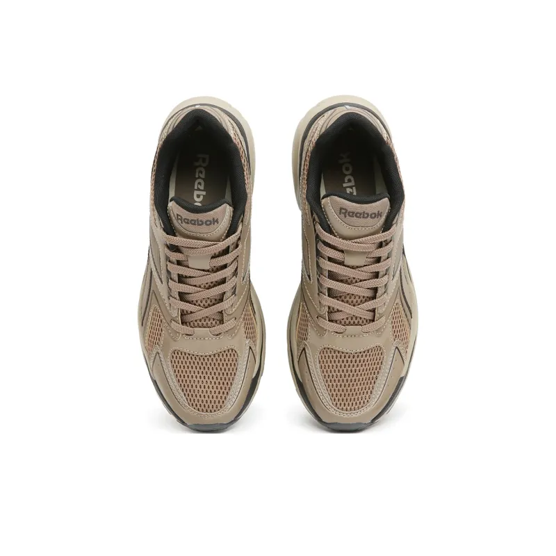 Reebok Anti Slip Wear Resistant Low Top Running Shoes Unisex Fossil Umber-3