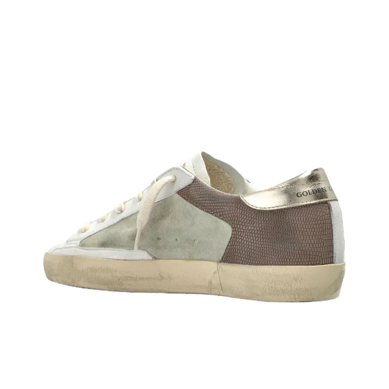 Golden Goose Superstar White Light Brown Platinum Women's-2