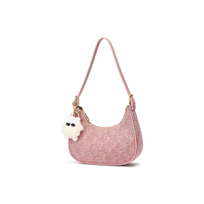 ST&SAT Fabric Handbag, Crossbody Bag, Shoulder Bag Regular Women's Blue-8