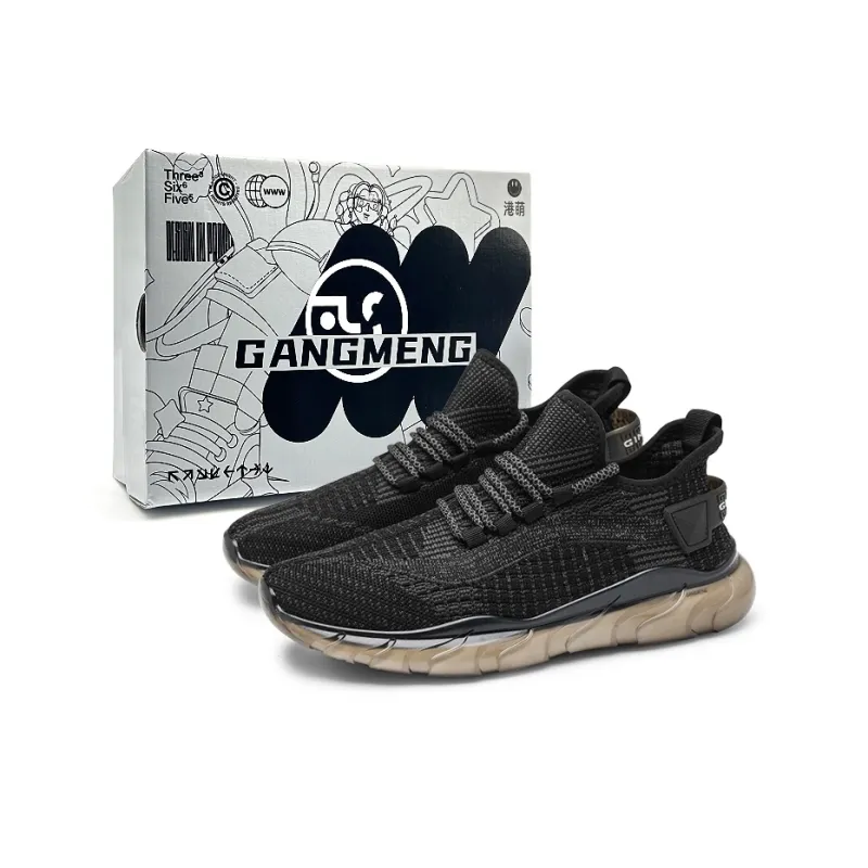 Hong Kong Meng Slip Resistant, Abrasion Resistant, Breathable Low Top Casual Shoes Men's-6