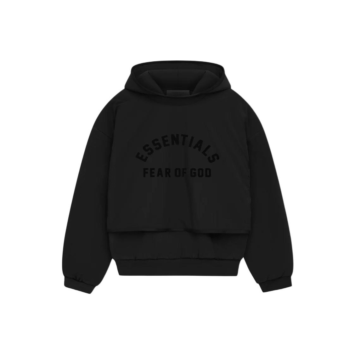 【FOG Essentials】Nylon Fleece Hooded Sweater Fear of God Essentials Nylon Fleece Hoodie Seal | eBay