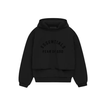 Fear Of God Essentials Nylon Fleece Hooded Sweater