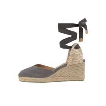 Castañer Chiara Wedge Heel High Heels Women's Gray