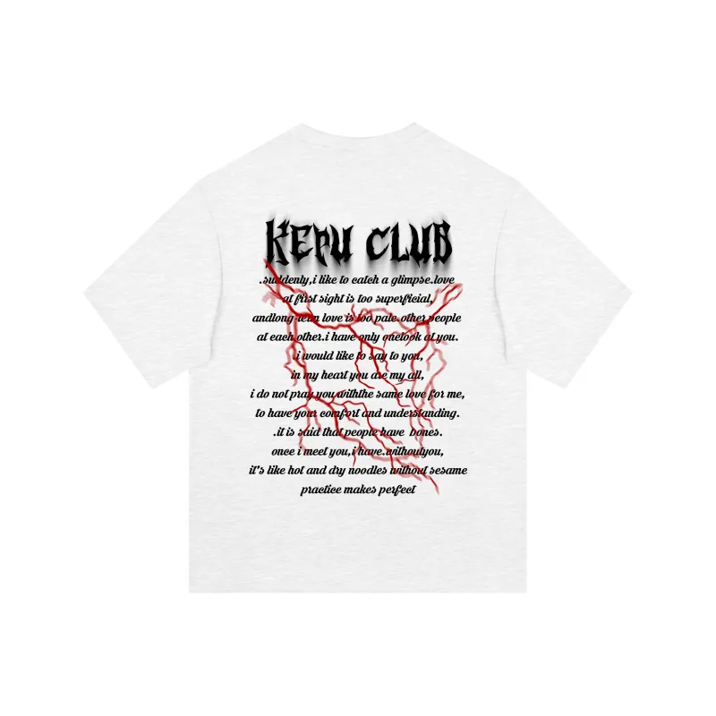 Kepu T Shirt Unisex Navy Blue With Yellow Print-9