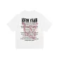 White Heather Gray with Black Print