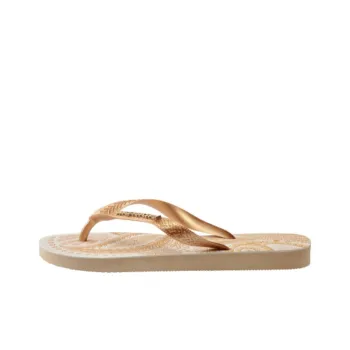 FARM RIO x Havaianas Rubber Sole Quick Dry Flip Flops Women's Gold
