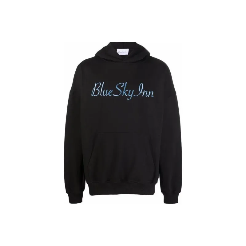 Blue Sky Inn Logo print Pullover Hoodie-0
