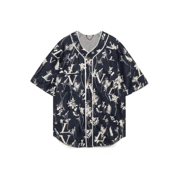 LOUIS VUITTON 2010s Lv Leaf Shirt