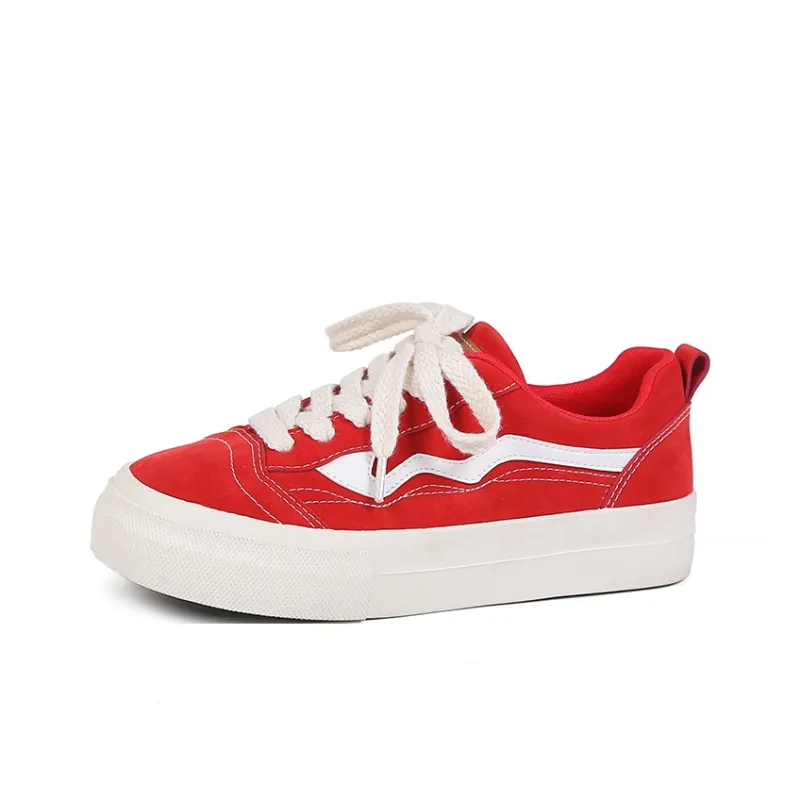 FCS Anti-Slip Wear-Resistant Breathable Lightweight Low-Top Canvas Shoes Women's-3