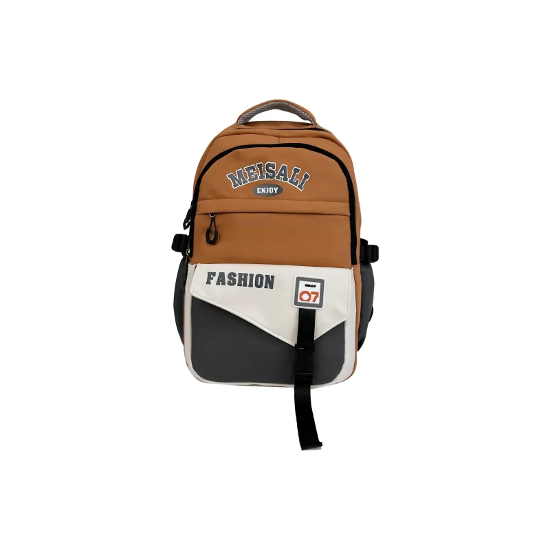 Tong Tong Rabbit Nylon Backpack Unisex Khaki \ Blue & Red \ Yellow Brown \ White & Green \ Black-10