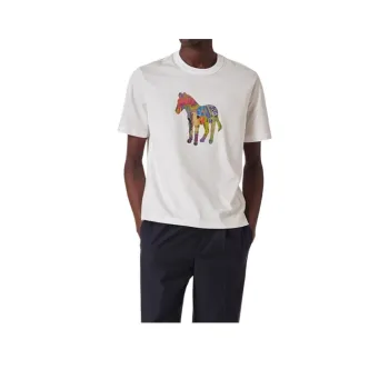 Paul Smith Craft Zebra Print T Shirt