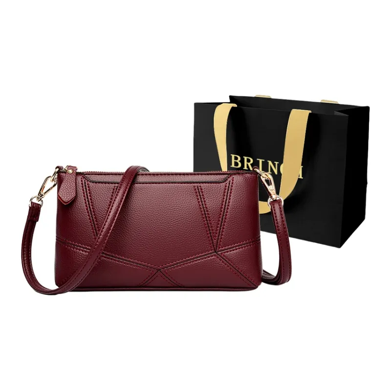 BRINCH Pu Crossbody Bag, Shoulder Bag Women's Multicolor-0