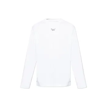 MCM Logo Patch Long Sleeved T-Shirt