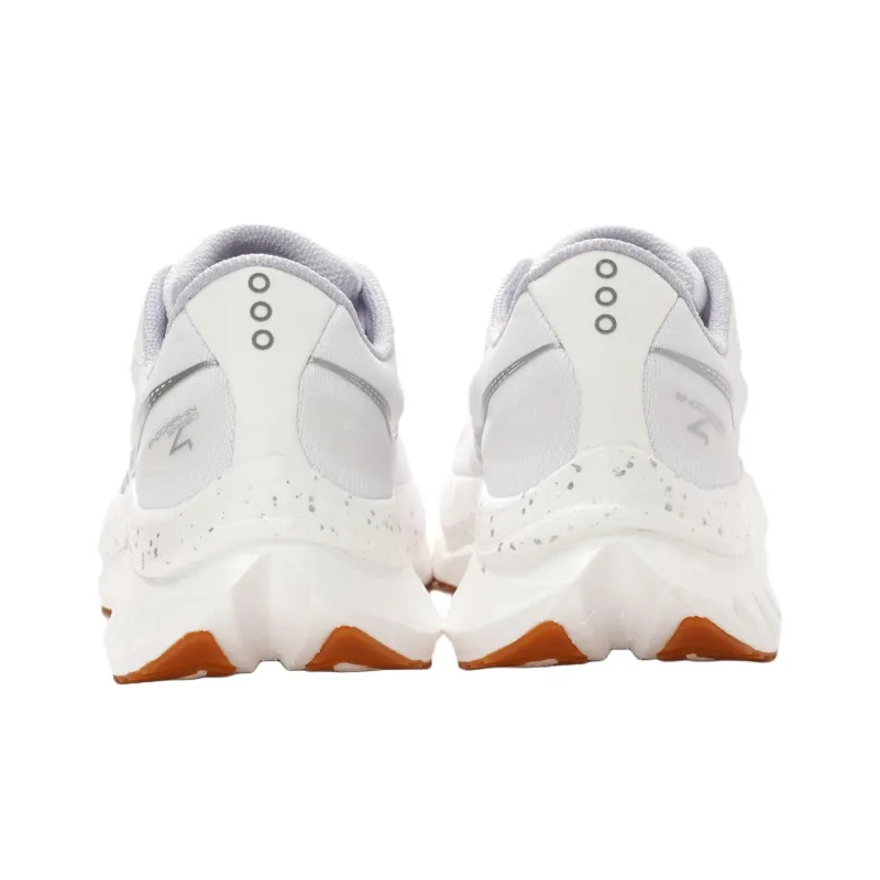 Saucony Abrasion Resistant Low Top Running Shoes Women's White-6