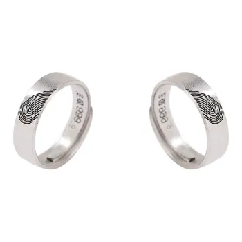 AWD S999 Fine Silver Rings Unisex