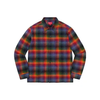 Supreme Plaid Flannel Shirt