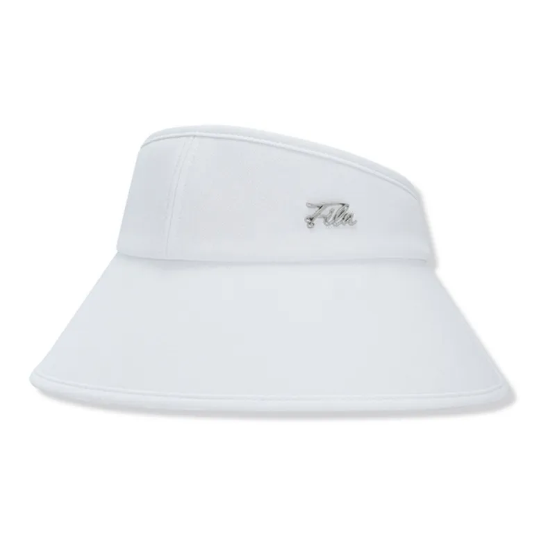 FILA Polyester Visor Cap Women's Jade White-1