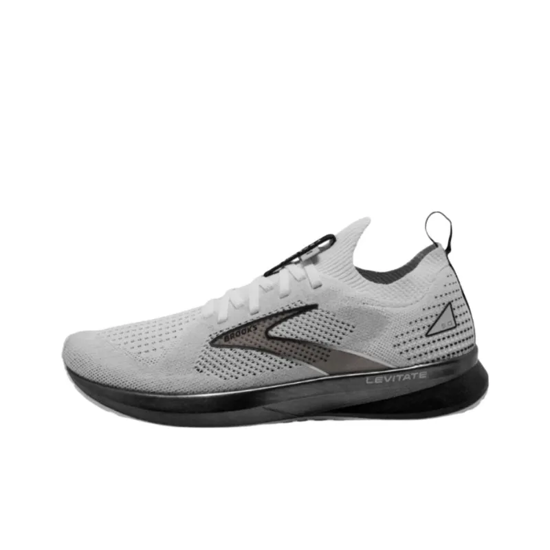 Brooks Levitate StealthFit 5 Anti Slip Wear Resistant Low Top Running Shoes Women's Gray-0