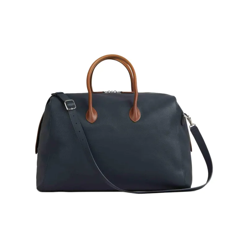 Santoni Leather Travel Bag-2