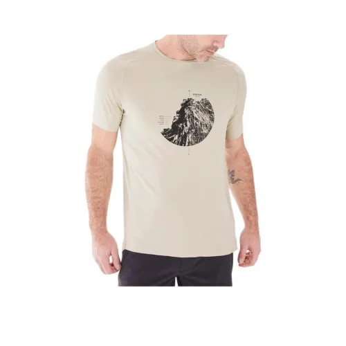 DECATHLON MH500 QUECHUA T Shirt Men's Beige