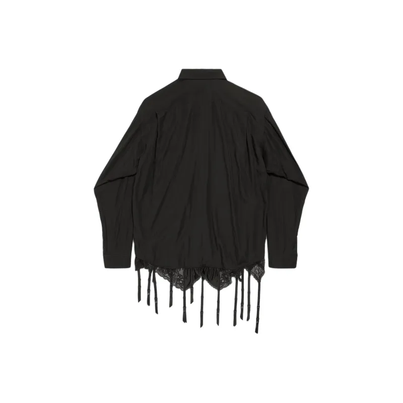 Balenciaga Lace trim Shirt-1