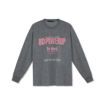 BD.POWER UP+ Sweatshirt Unisex Dark Gray