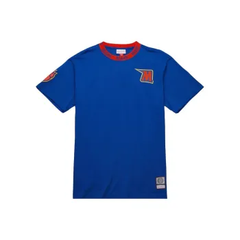 Mitchell & Ness Royal Morgan State Bears Jacquard Ringer T Shirt Men's Blue