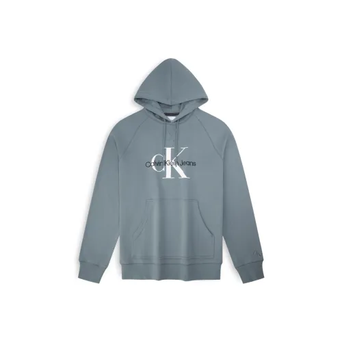 CALVIN KLEIN Sweatshirt Men's Gray Green