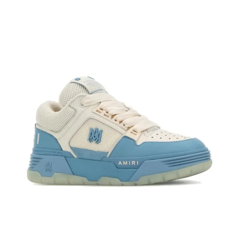 AMIRI MA 1 Low Top Skateboard Shoes Men's Blue-2