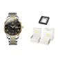 Men's Steel Band Black Dial[Box Limited Edition]