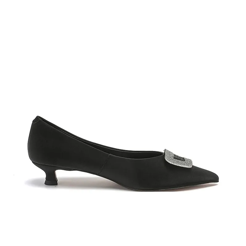 BLOCCO5 Block Heel High Heels 4CM Women's-1