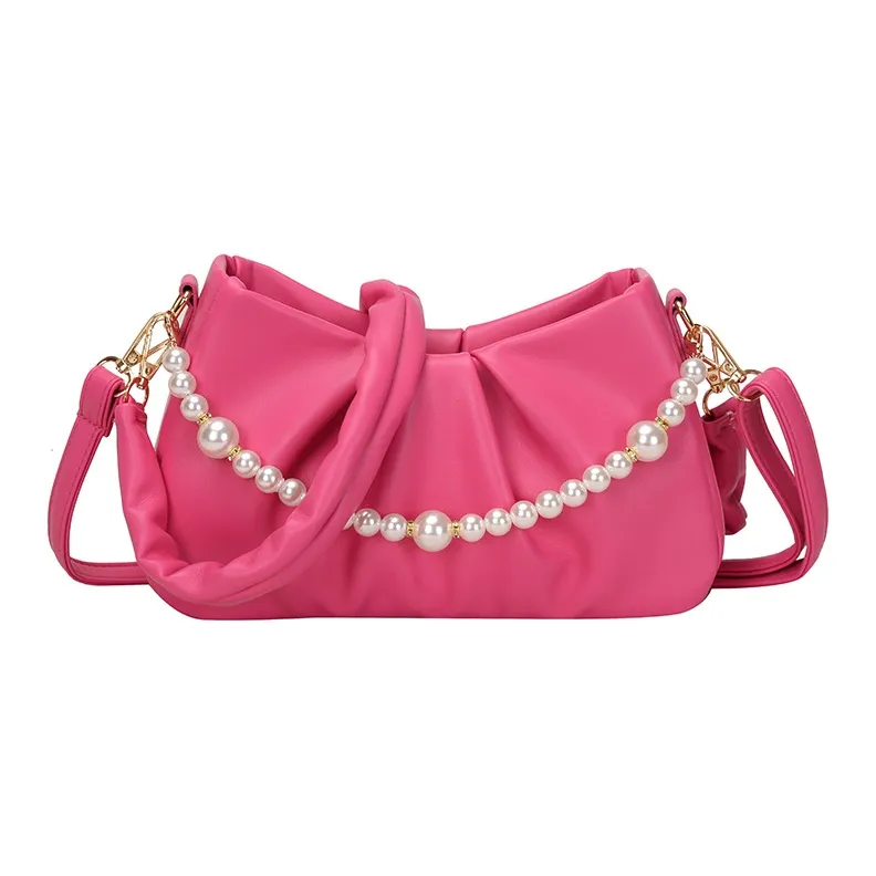 Yalu PU Crossbody Bag Regular Women's White/Ecru/Pink/Green/Black-28