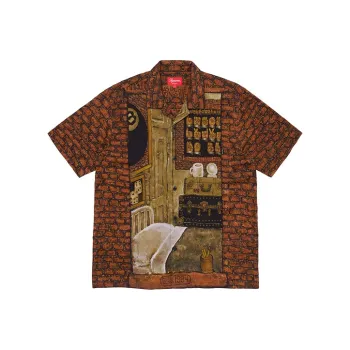 Supreme Martin Wong Secret World Rayon Shirt