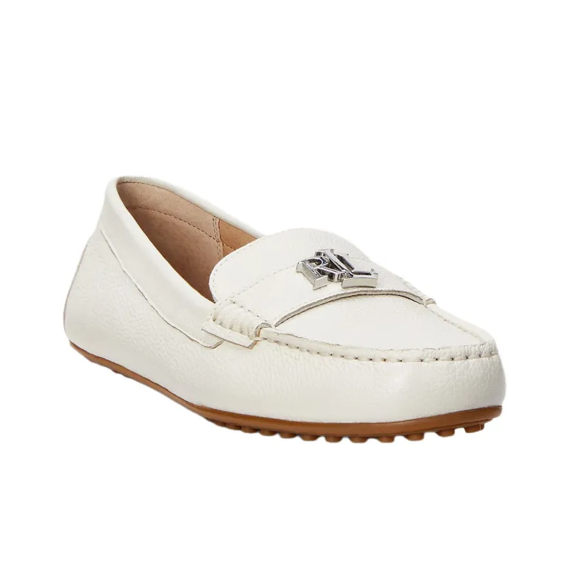 LAUREN RALPH LAUREN Barnsbury Beanie Shoes Women's White-2