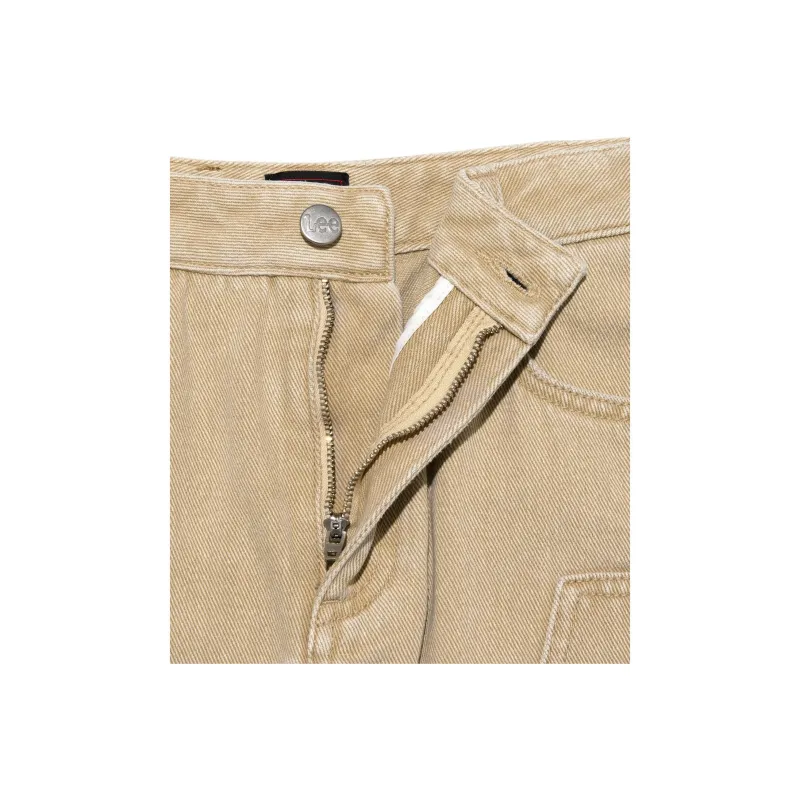 Lee Casual Short Skirts Women's Beige-2