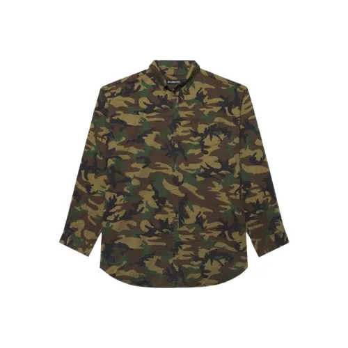 Balenciaga SS21 Shirt Men's Green