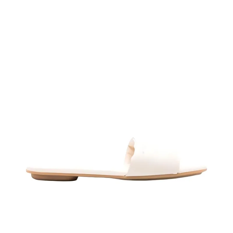 HOGAN Odor Resistant Slide Slippers Women's White-1