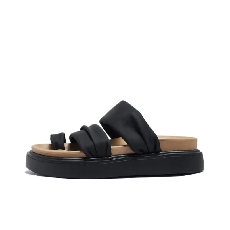 AGSDON PVC Chemical Fiber Abrasion Resistant Slide Slippers Women's-6