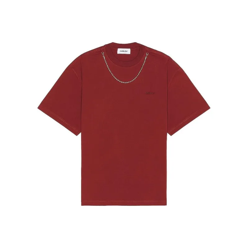 AMBUSH T Shirts Men Red-0