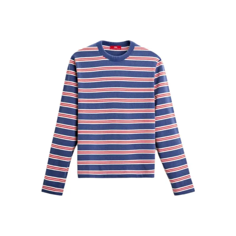 ZARA Harry Lambert Co brand T Shirts Unisex Blue-0
