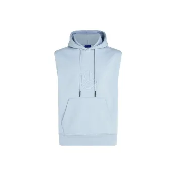KARL LAGERFELD / Karl Lagerfeld Jeans Monogram embroidered Sleeveless Hoodie