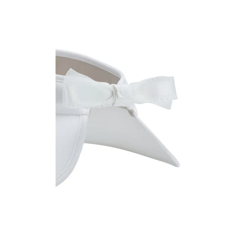 FILA Polyester Visor Cap Women's Jade White-4