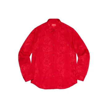 Supreme Floral Silk Jacquard Shirt
