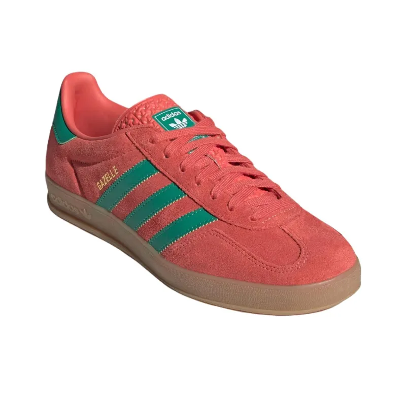 Adidas Gazelle Indoor Preloved Scarlet Court Green-2
