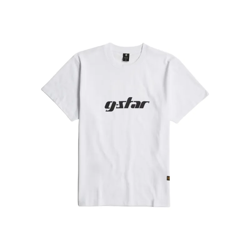 G STAR RAW T Shirt Unisex White-0