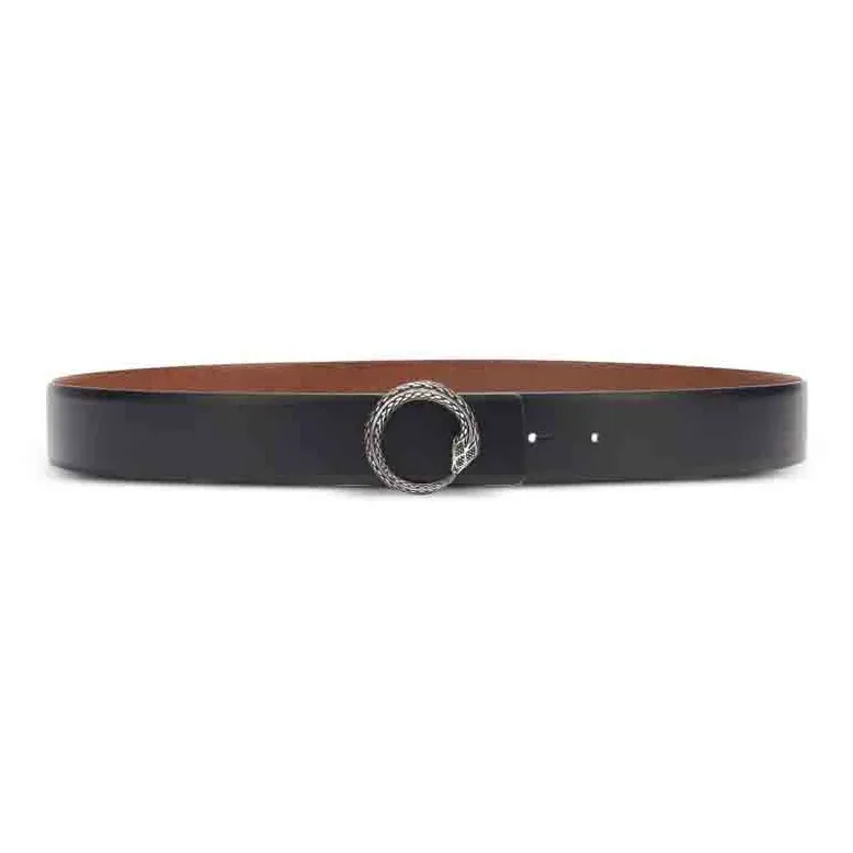 Roberto Cavalli Snake Buckle Belt-0