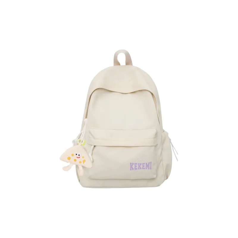 KAMLUI Nylon Backpack Regular Unisex White/Pink/Blue/Red/Black-0