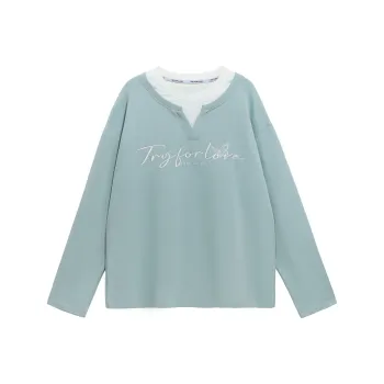 Tryforlove T Shirt Men's Light Gray Green