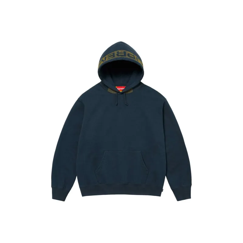 Supreme Jacquard Stripe Hooded Sweatshirt-1